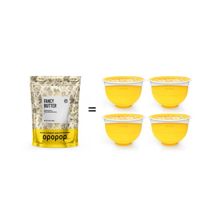 Opopop, Inc. - Wholesale Popcorn Kernels - Fancy Butter 320g Big Bags Popcorn Kernels Restock1