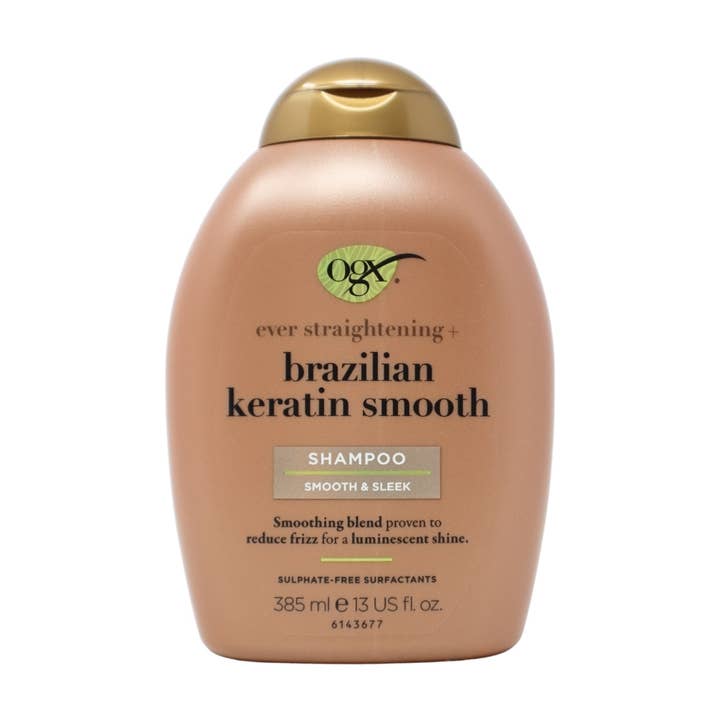 OGX Ever Straightening + Brazilian Keratin Therapy Smooth & Sleek Shampoo, 13 Oz for wholesale by First Choice Buying