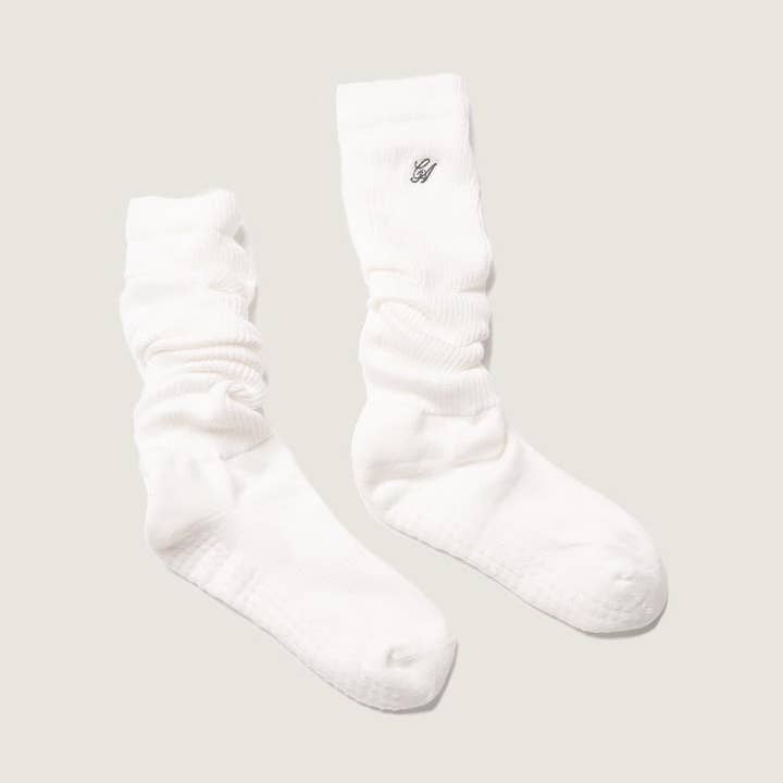 The Meringue Comfiest Cloud Sock with Grip for wholesale by Cafe Apres