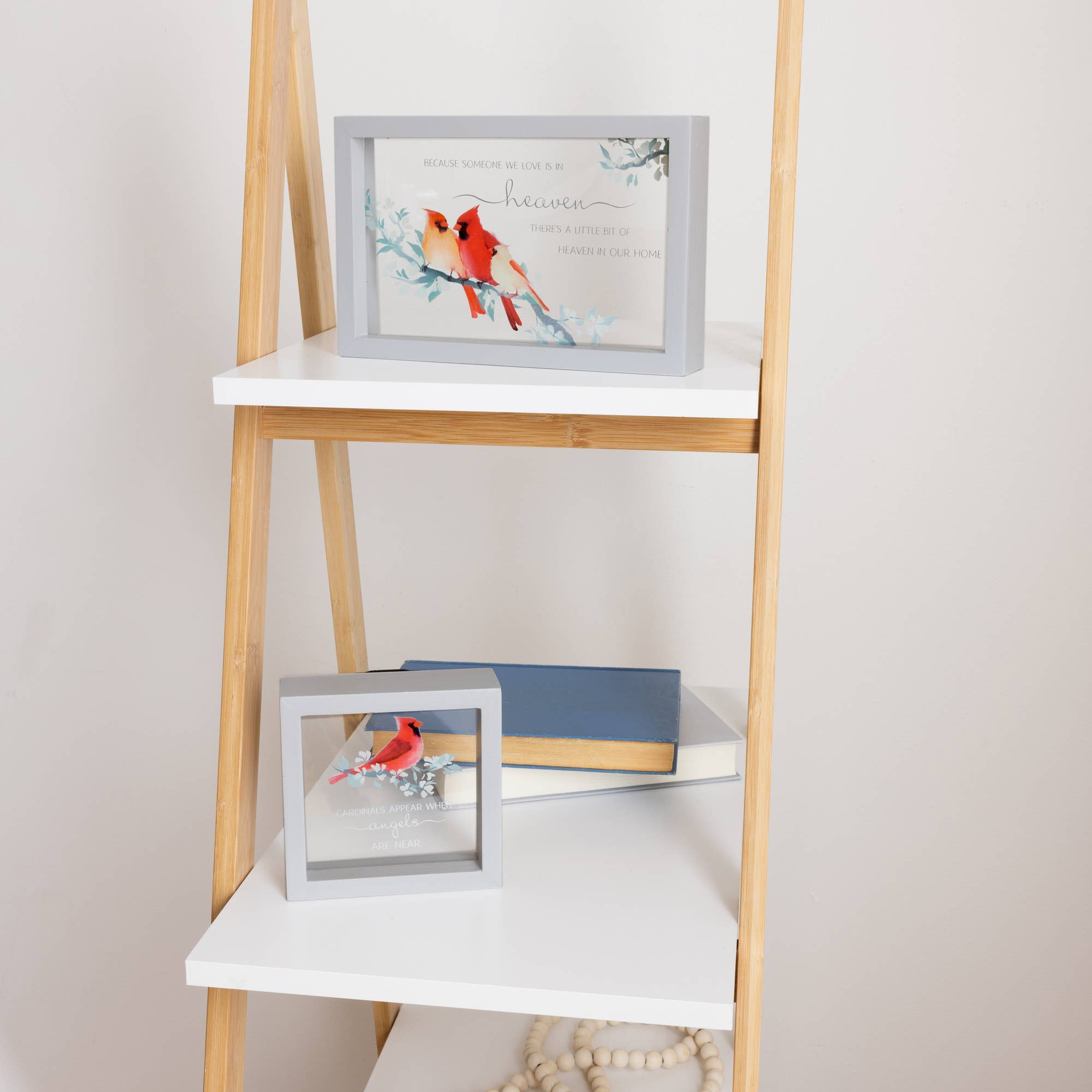 Pavilion - Wholesale Plaque - Cardinals Appear - 5" x 5" Framed Glass Plaque1