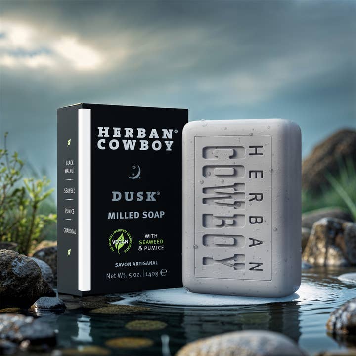 Herban Cowboy - Wholesale Bar Soap - Men's - Dusk Milled Bar Soap 2