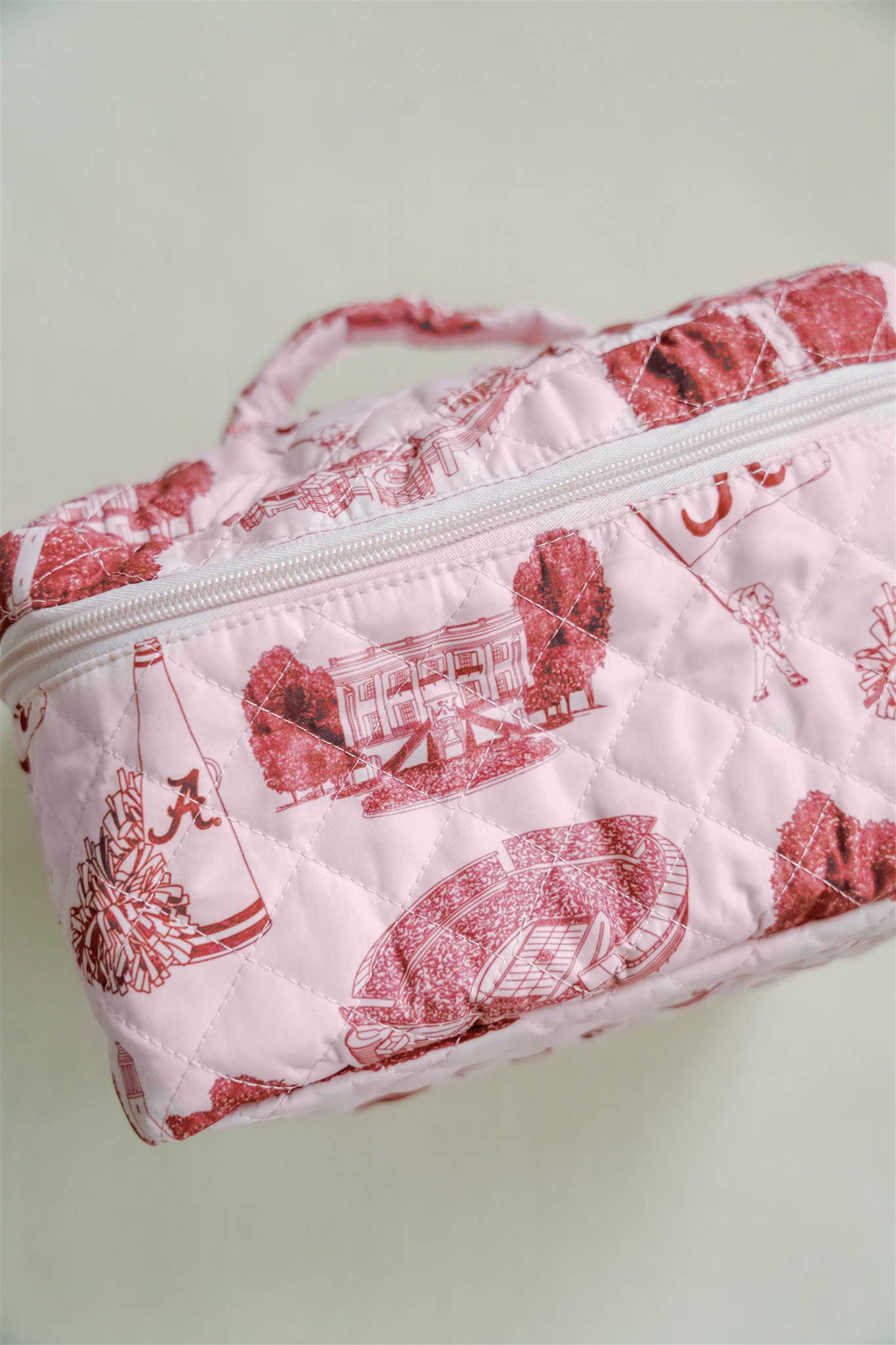 Gracefully Made Art - Wholesale Makeup/Cosmetic Bag - The University of Alabama Make Up Toiletry Bag, Collegiate2