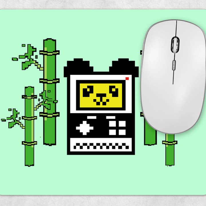 Tapis de souris Panda Game Kawaii pour la vente par Geekish Gifts