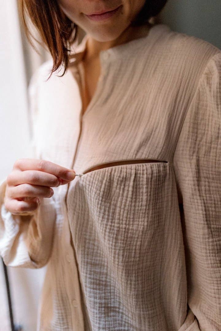 Mama Lova Milk Nursing Blouse for wholesale on Faire1