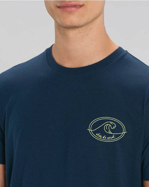 olas de coral - Wholesale Screen Printed T-Shirt - Women's - MÁLAGA sustainable surf t-shirt1