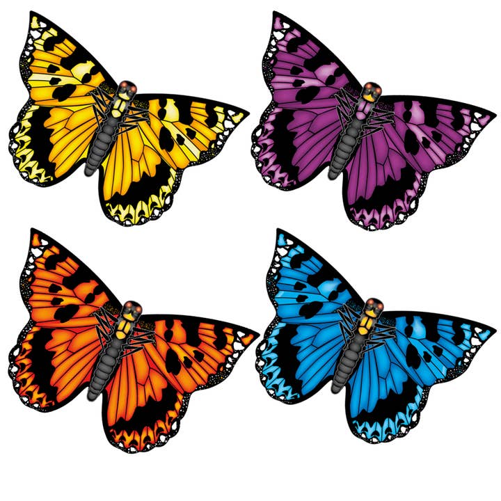 Realistic Butterflies 12 PC Assortment for wholesale by In the Breeze, LLC.