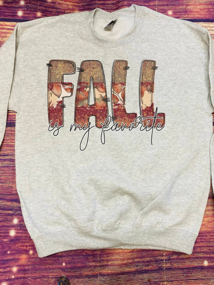 Der Herbst ist mein Lieblings-Sweatshirt für den Großhandel von Cute As A Rustic Button