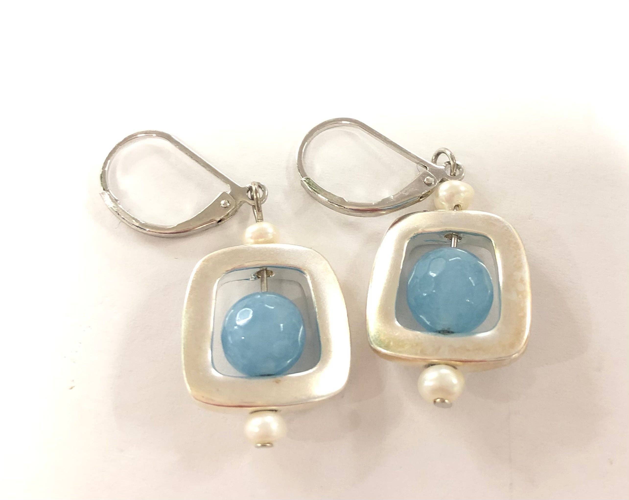 Studio G - Wholesale Dangle Earrings - #57E Brushed Bead Earring4
