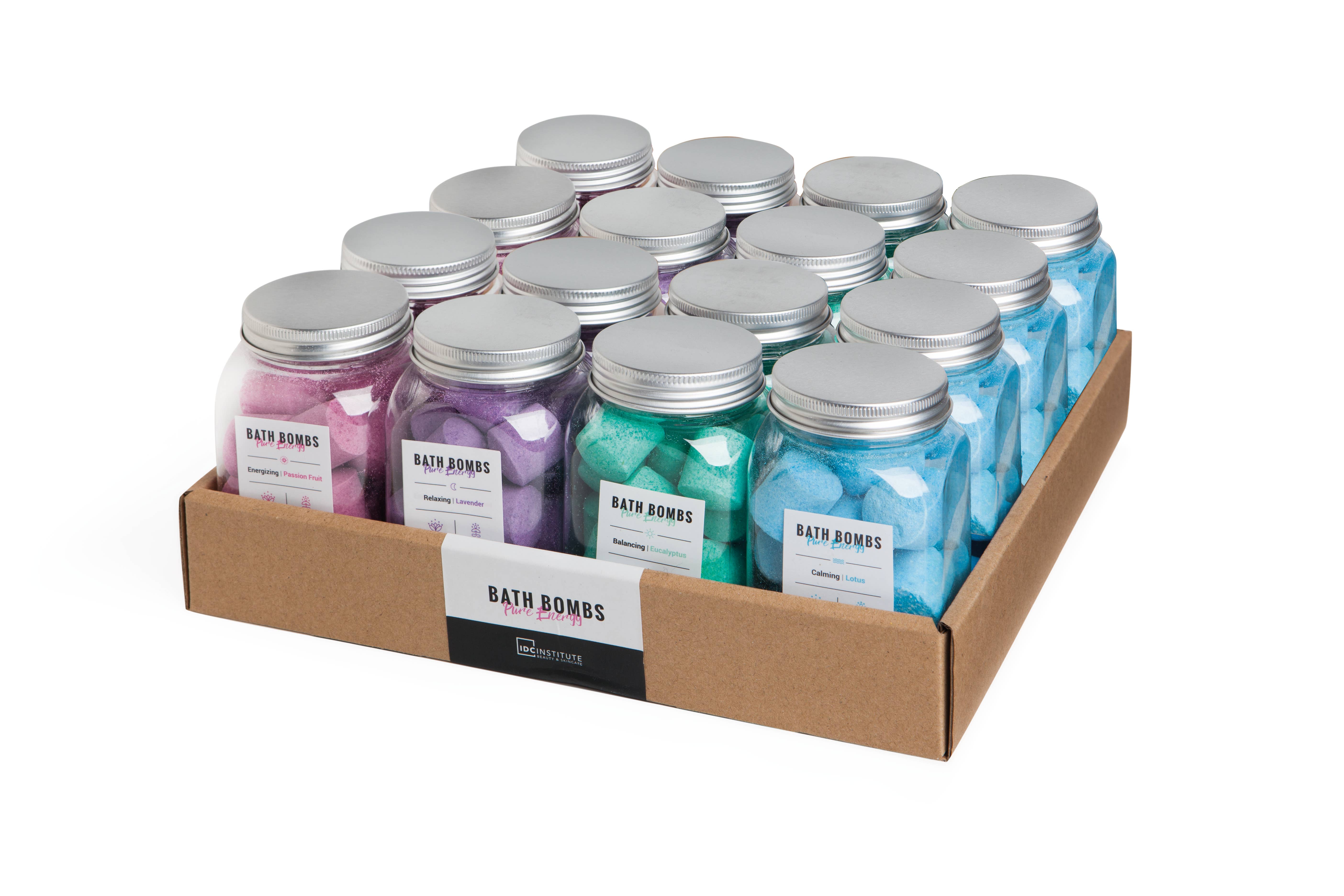 Aquarius Cosmetic SLU - Vendita all'ingrosso Bombe/polveri da bagno - Idc Institute bombe da bagno Pure Energy assortite 4x160 g6