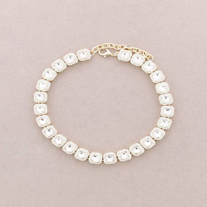 La Cuerda De Sol – wholesale Pärlarmband – Metallkristall halsband