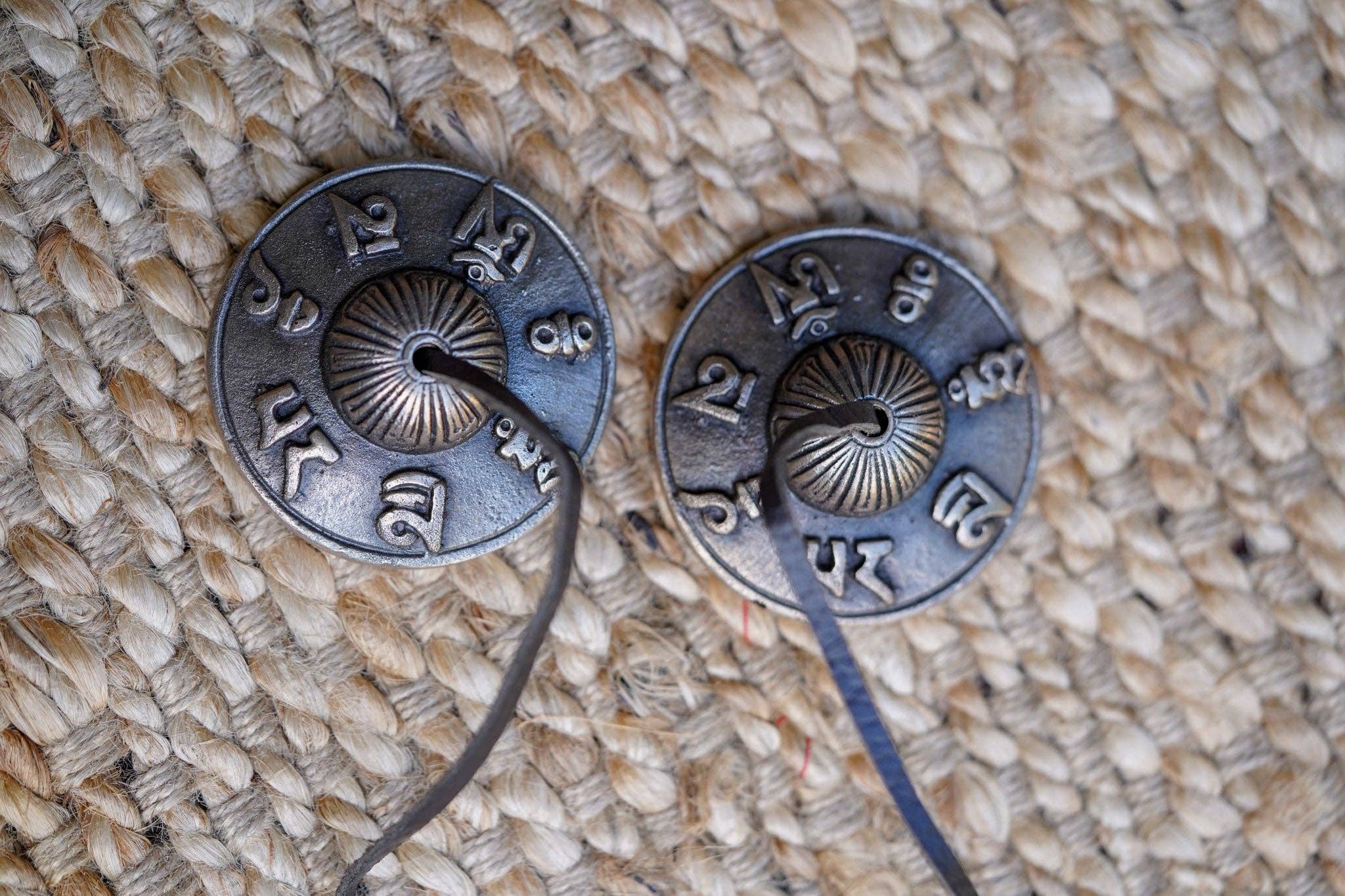 Lucky Thanka - Wholesale Meditation Supplies - Mantra Tingsha Bell3