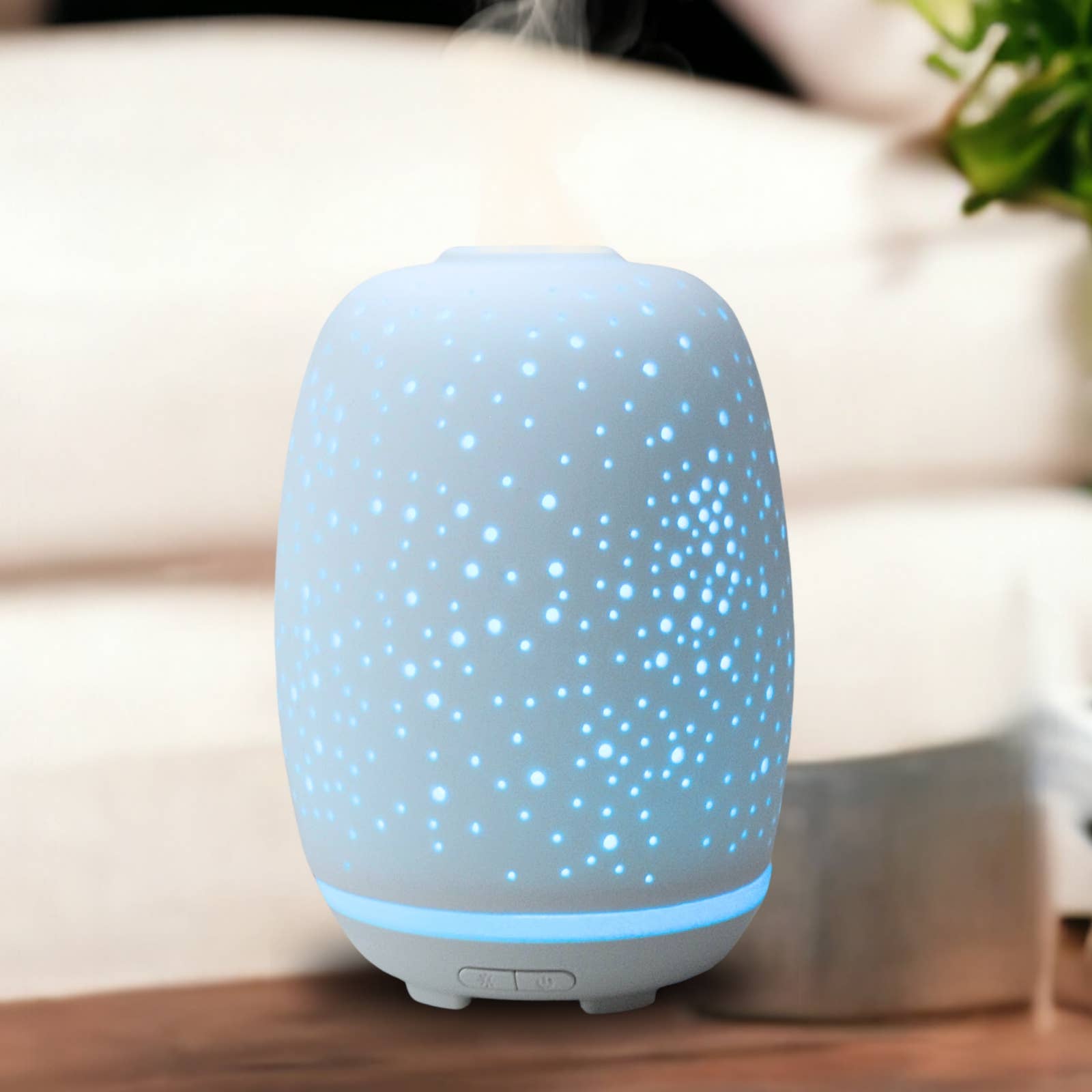 Zen'Arôme - Wholesale Elektronische diffuser - Stella keramische diffuser voor essentiële oliën en geurverspreiding0