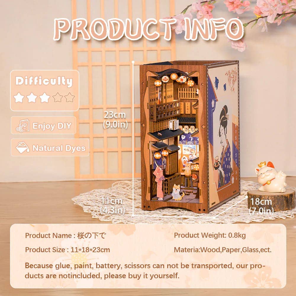 VCL CORP - Wholesale DIY Craft Kit - Sous le cerisier - Coin de lecture CUTEBEE4