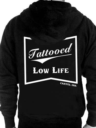 Zwart wit 6086-ZWART-WIT | Getatoeëerde Low Life Limited Edition voor groothandel op Faire