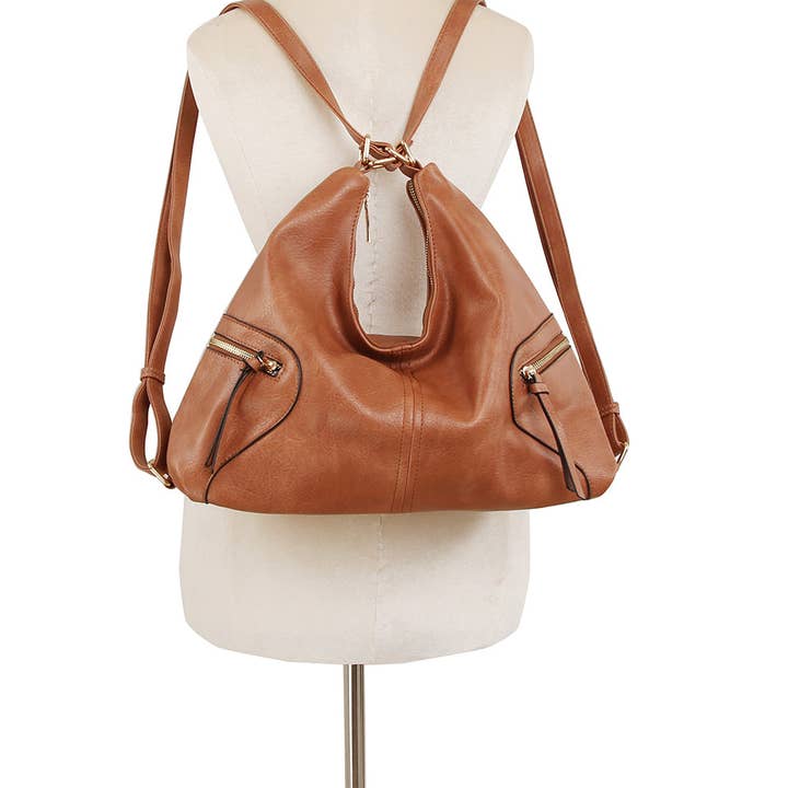 Handbag Factory Corp - Wholesale Shoulder Bag - Women's - Urban Chic Convertible Hobo Bag3