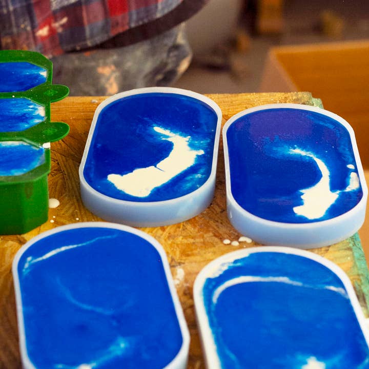 Tenn Prairie - Vente Plateaux décoratifs - Plateau bougie en béton – Base colorée pour présentation et décoration de bougie23