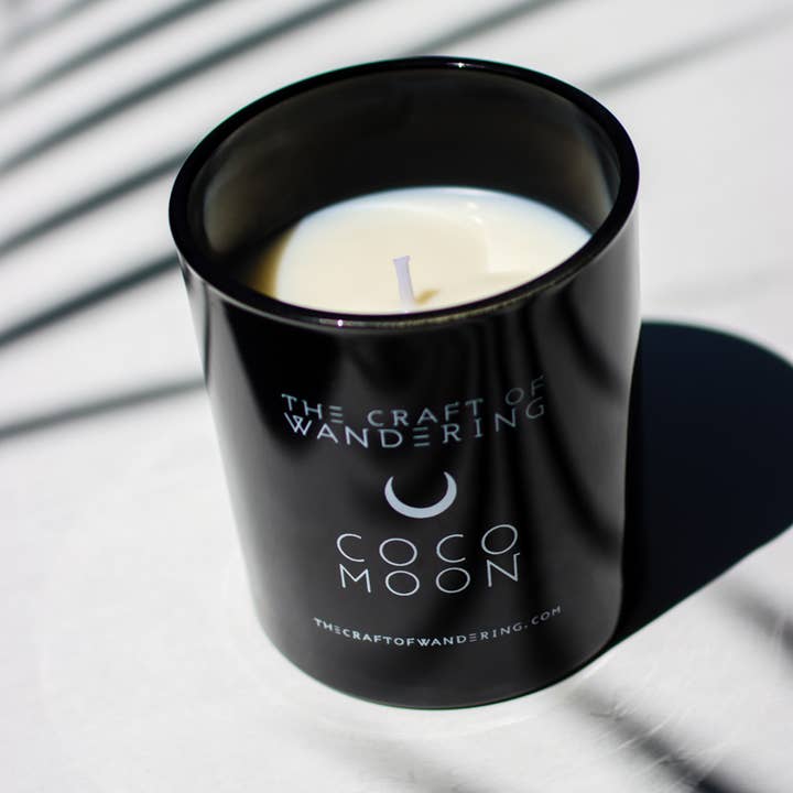 The Craft of Wandering - Wholesale Jar/Filled Candle - COCO MOON LUXE GLASS CANDLE7