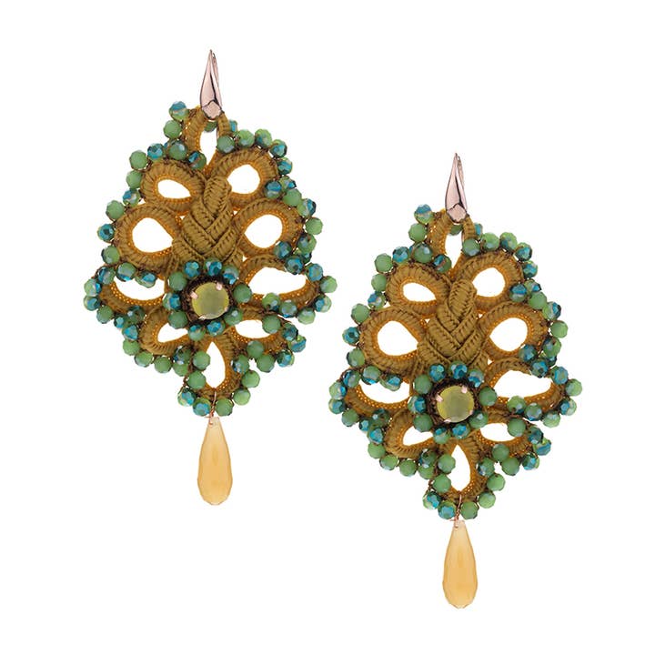 Crochet earrings for wholesale by NotForAll