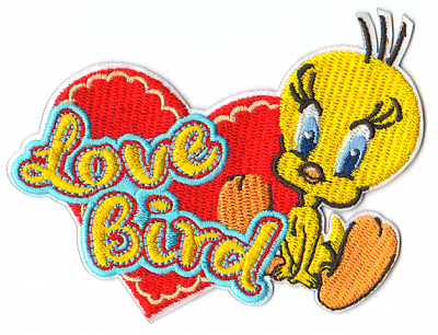 Gypsy Rose - Wholesale Patch - Looney Tunes Tweety Love Bird Patch0