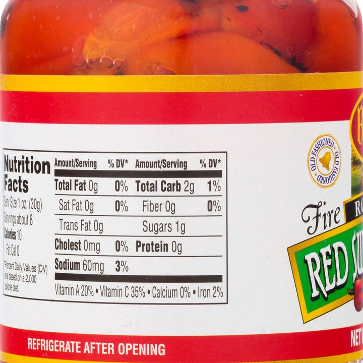 Bell-View Brand Foods - Wholesale Pickled Vegetables - Roasted Red Sweet Peppers 6/12oz.2