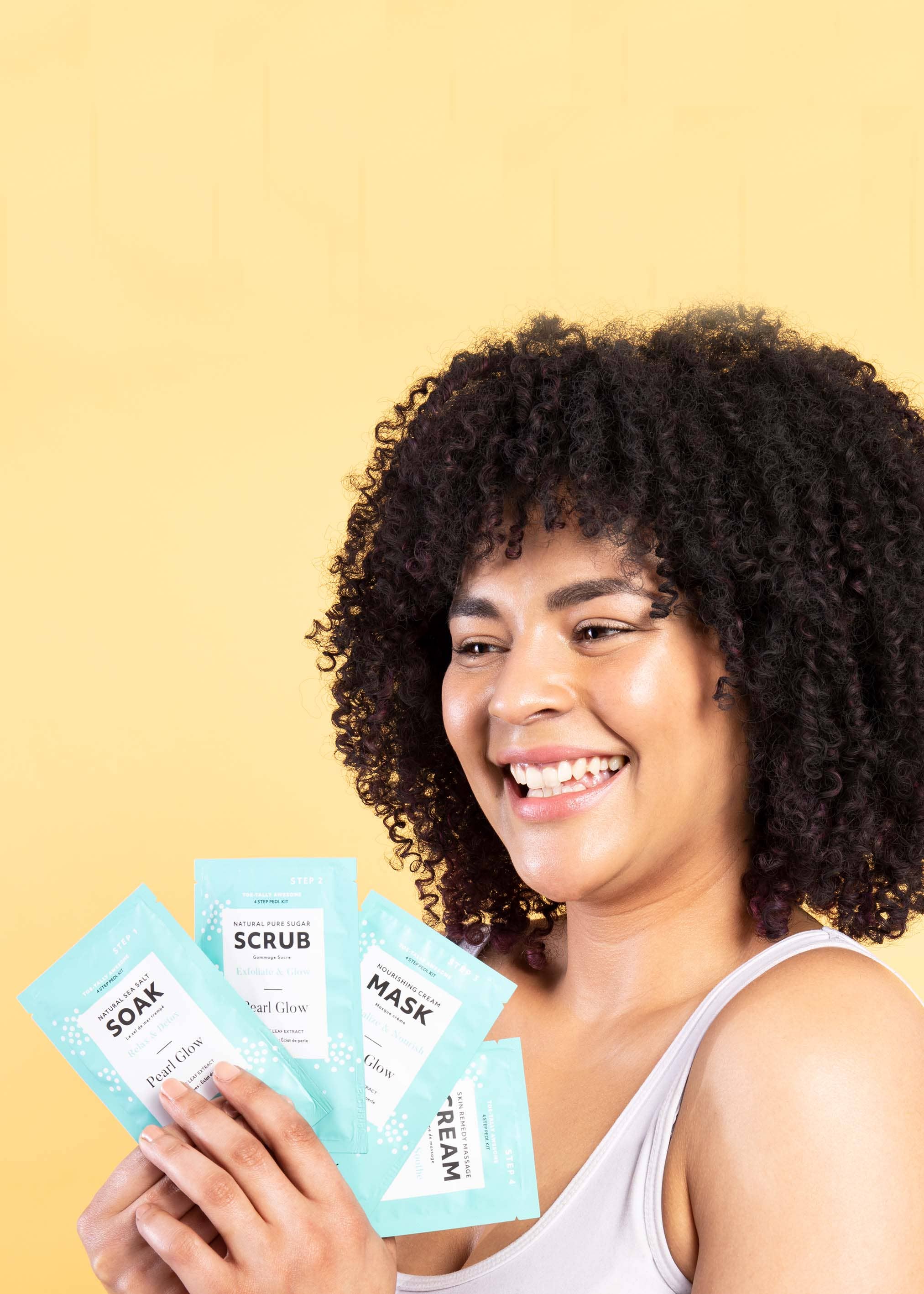 AvryBeauty - Vendita all'ingrosso Set per manicure - Kit Pedicure in 4 Fasi - Bagliore di Perla1