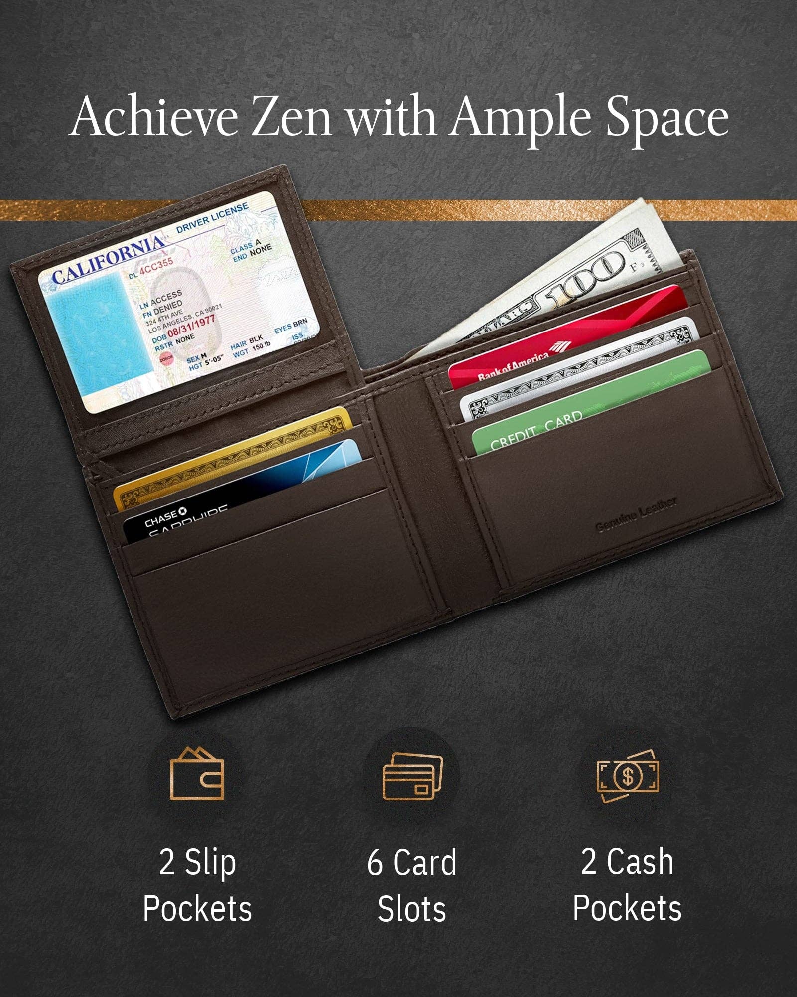 Access Denied Accessories – wholesale Plånbok – Herr – Tunna läderplånböcker för män med RFID-blockering28