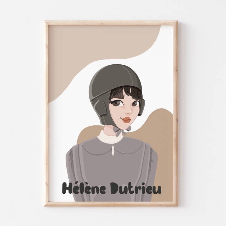 Another Wild Story - Wholesale Art Print - Helen Dutrieu Wall Art0