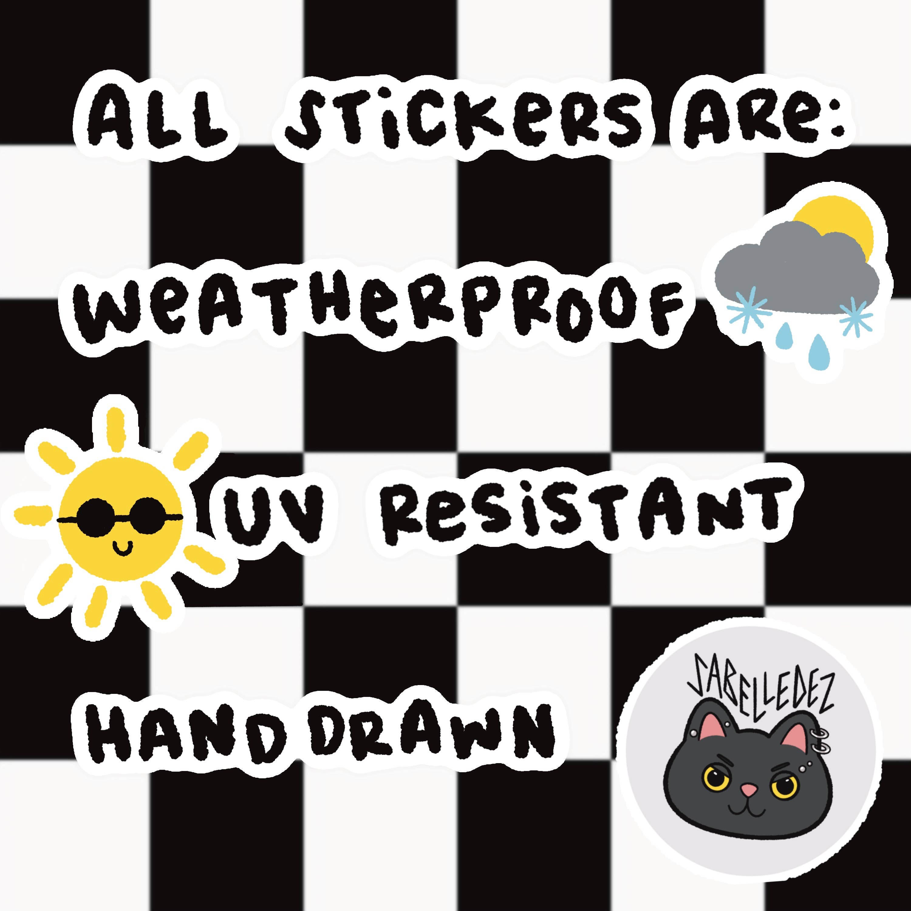 SabelleDez – Engroshandel Klistermærke – Klovn Snoobie | Vejrbestandigt klistermærke1