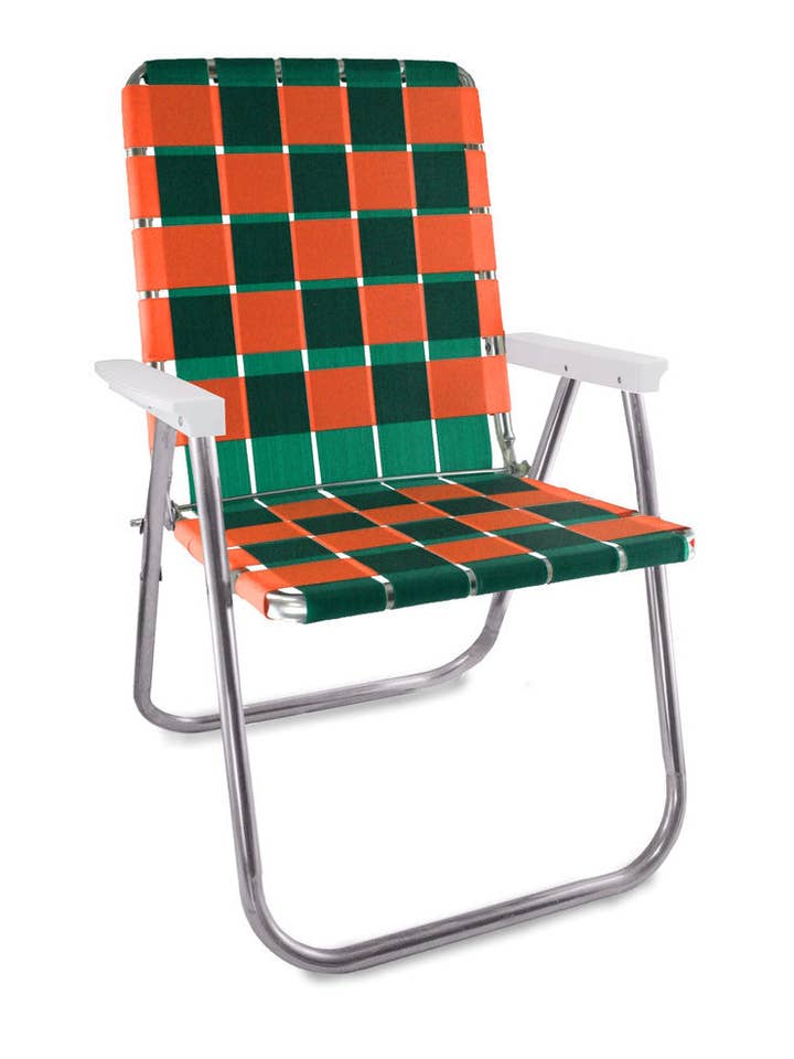 Green & Orange Classic Chair for wholesale by Lawn Chair USA