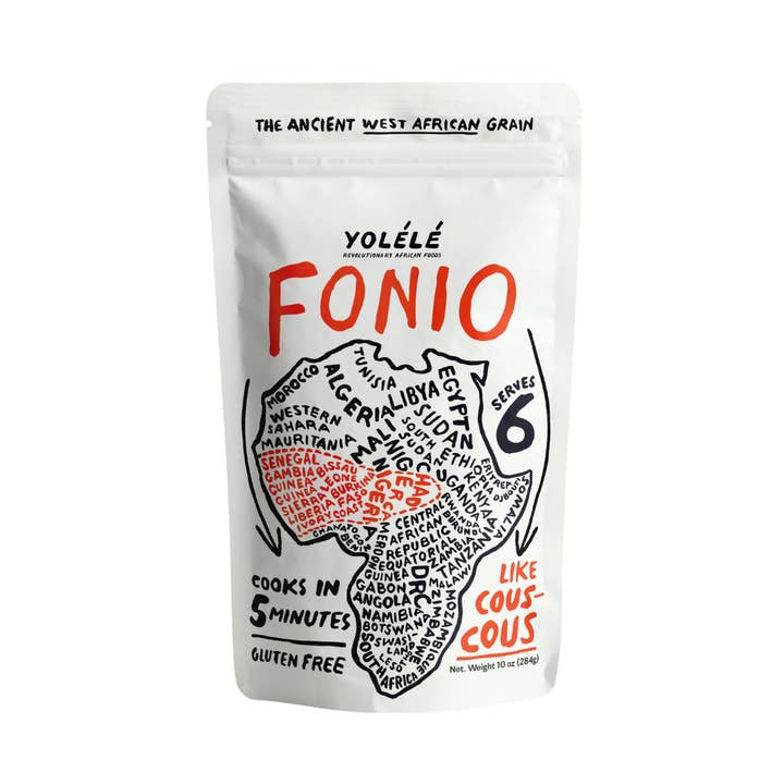 Fonio (6 x 10 oz) pour la vente par Yolélé