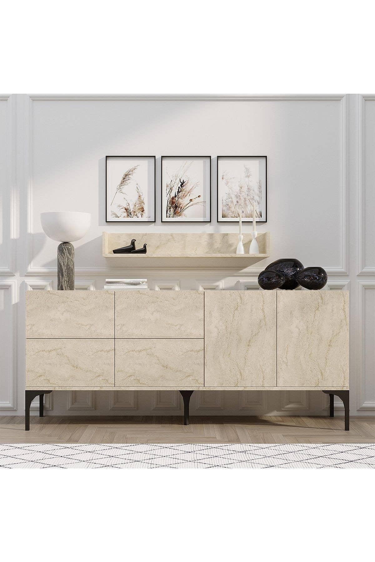 Biggbrands GmbH - Wholesale Console Table - Decormet Stella Console – Travertine