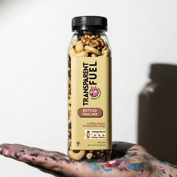 Boost d'énergie aux pépites de chocolat et grains de café, Mélange montagnard, Sain pour la vente par Transparent Fuel