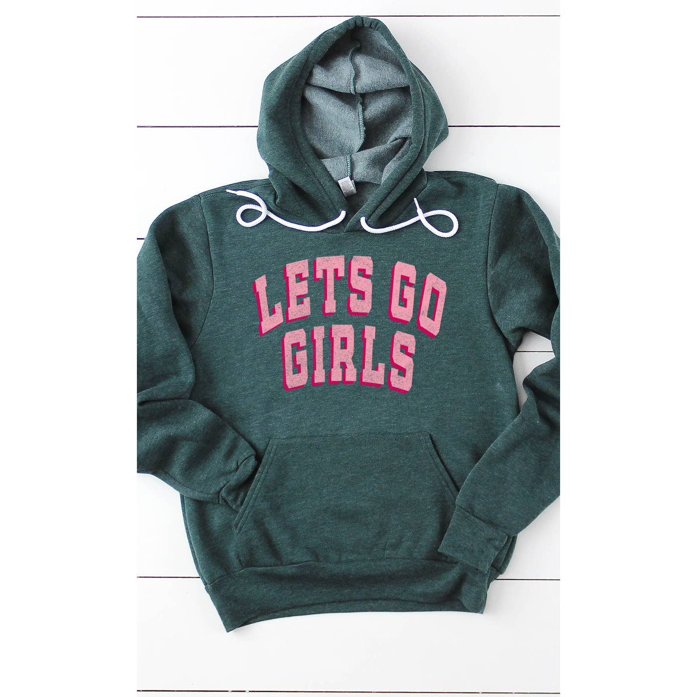 Kissed Apparel – wholesale Hoodie – Women's – Retro, Lets Go Girls, Western Country Music, Graphic Hoodie2