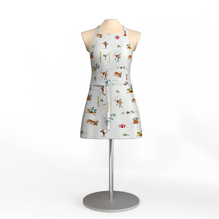 Pippi en el Circo Delantal Blanco Roto con Bolsillo para venta al por mayor de Arvidssons Textil