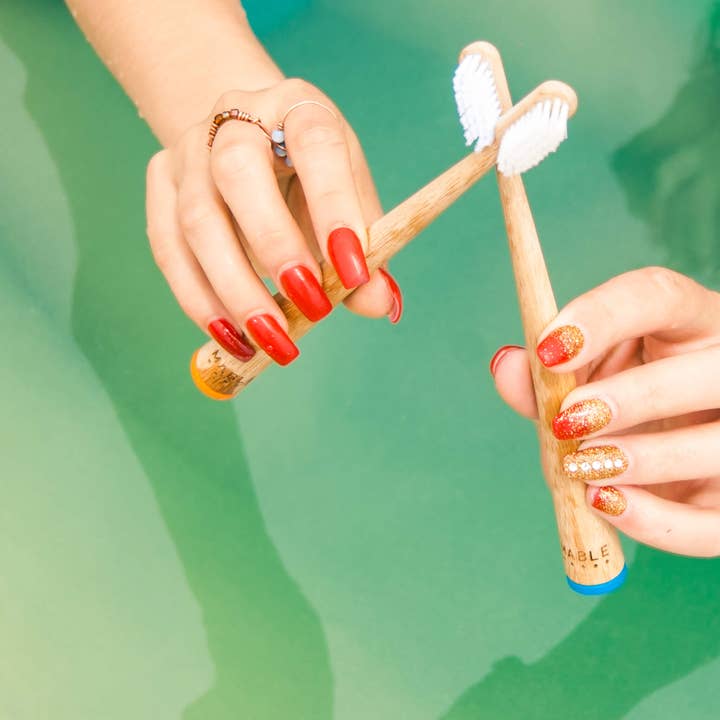 MABLE - Vente Brosses à dents - MABLE Lot de deux brosses à dents en bambou8