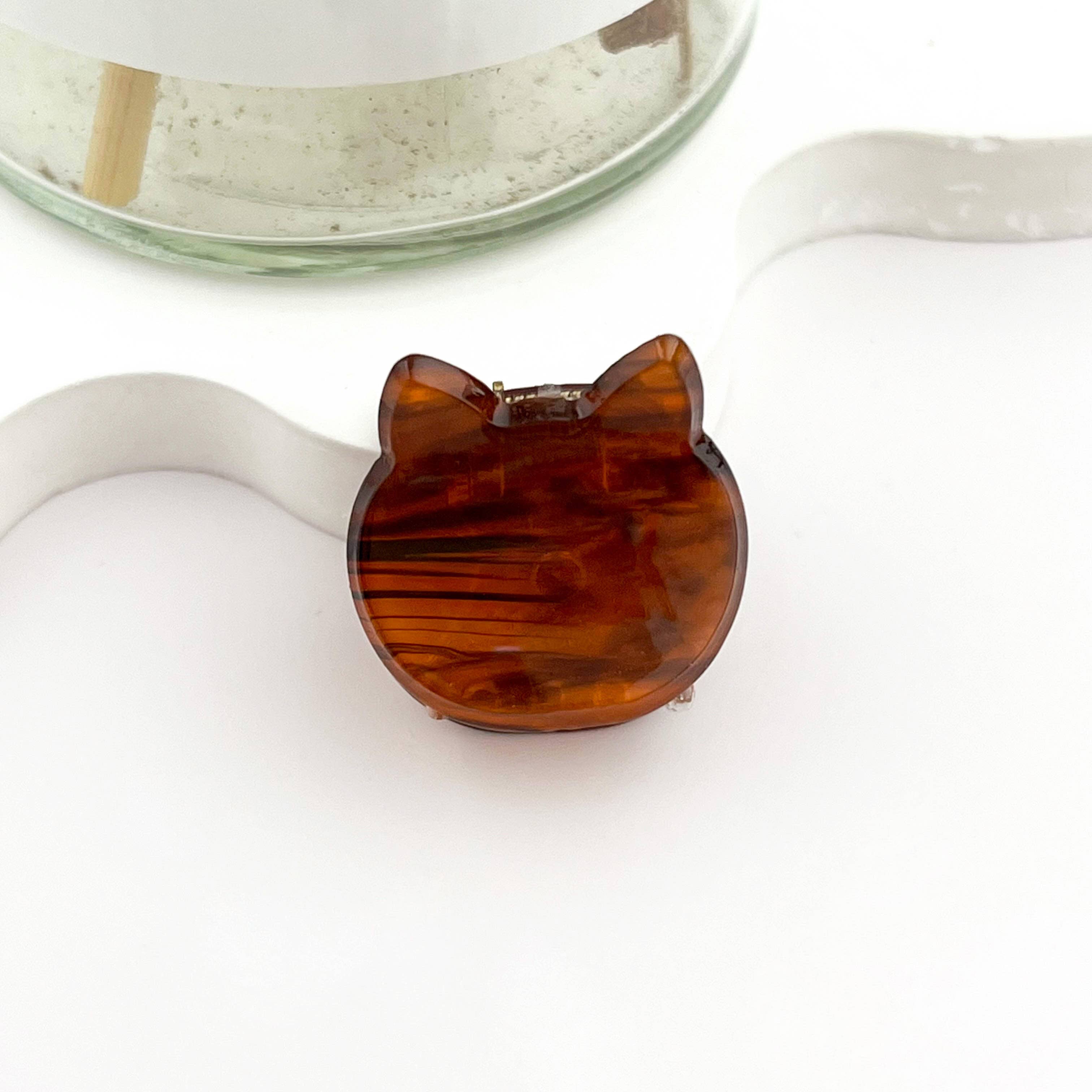 mildstyles - Wholesale Hair Clip - Women's - 🐱 Mini Cat Hair Claw – Cute Acetate Kitty Clip 😻10