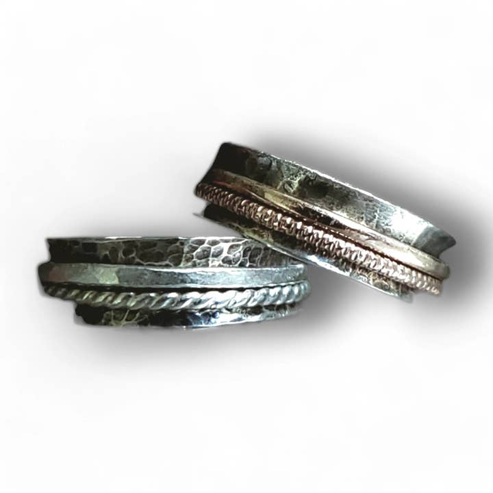 Presence Spinner Rings - Fidget Ring for wholesale by Jaclyn Nicole