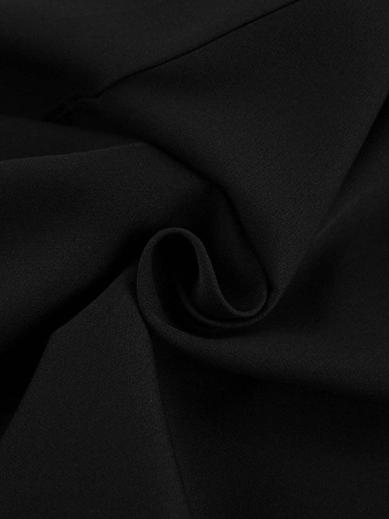 BLACK Wide-Leg High-Waist Pants for wholesale on Faire8