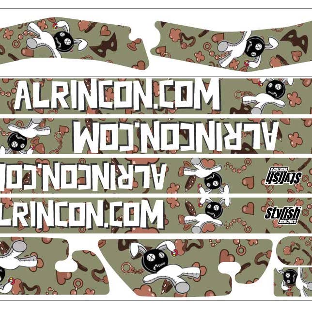 Stylish Scooters - Vente Autocollant - Vinyle personnalisé Xiaomi M365 - Alrincon.com3