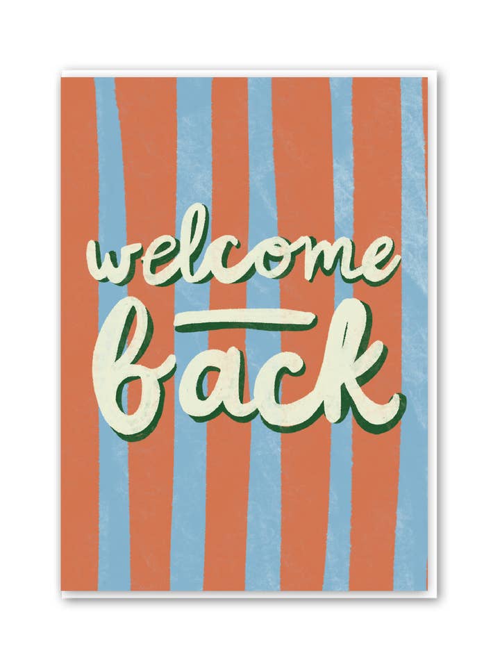 Welcome Back for wholesale by Objectables Publishing Limited