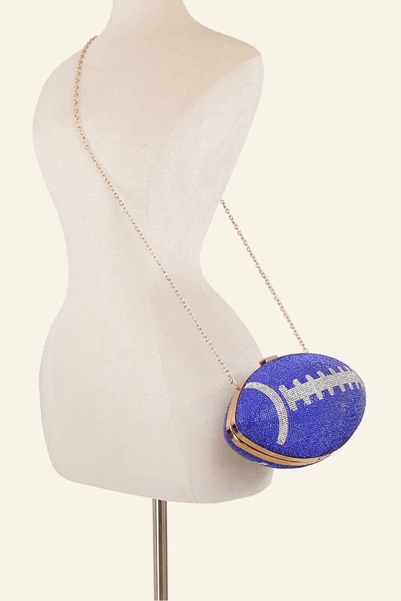 Anarchy Street - Vente Pochette – femme - Pochette de football incrustée de strass3