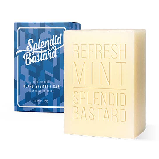Beard Shampoo Bar for wholesale by Splendid Bastard Beard Supply