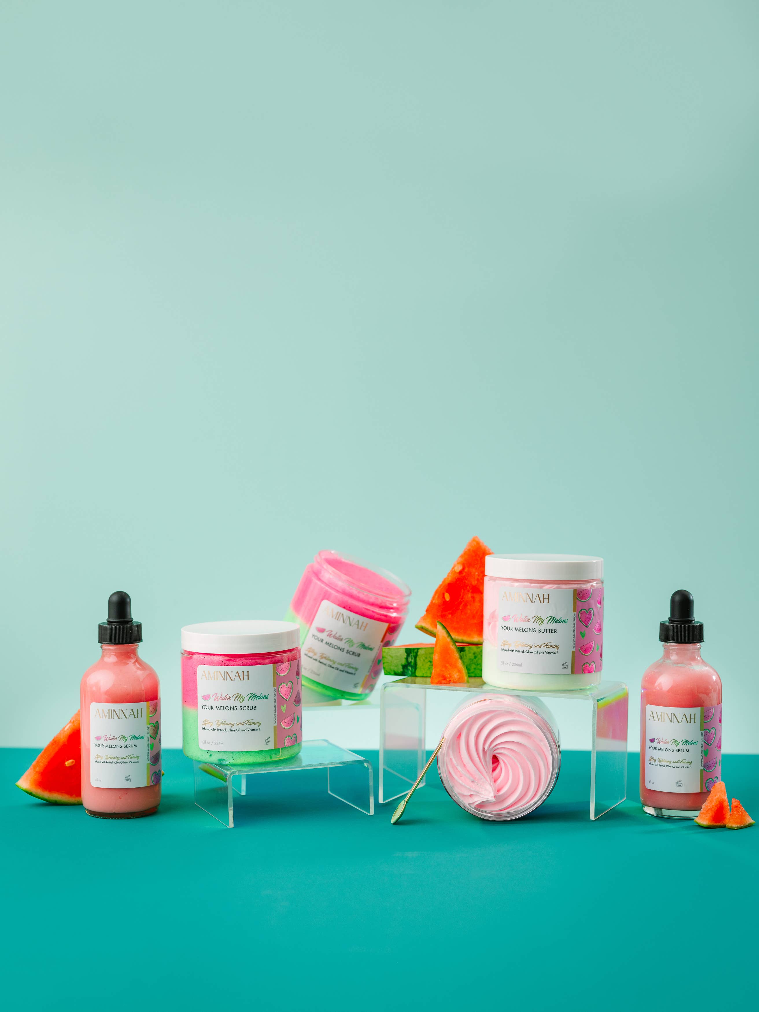 AMINNAH - Wholesale Body Scrub/Exfoliant - 'Water My Melons' Boob Scrub4