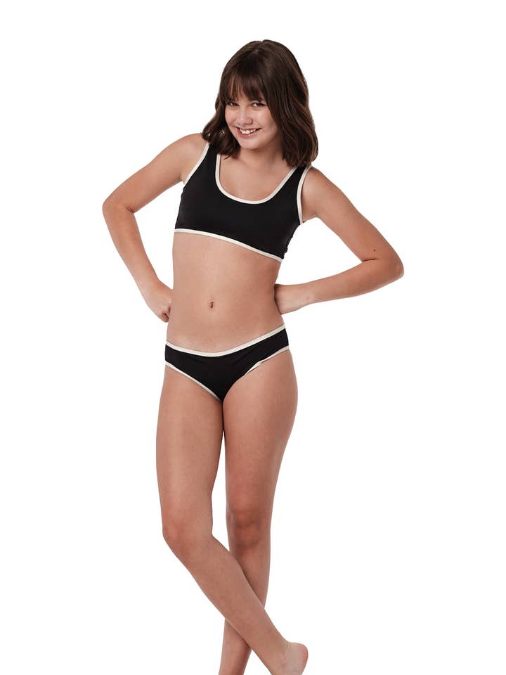 Ensemble Bikini Noir - Back Up pour la vente par Submarine