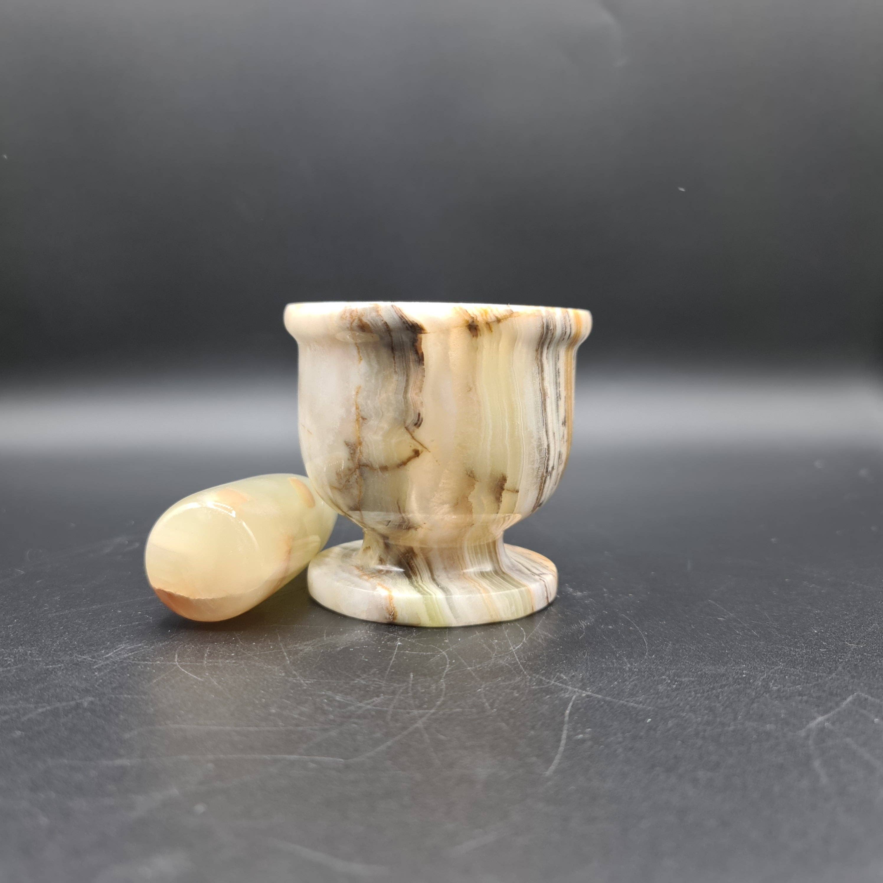 Gemstone Gifts Ltd. - Wholesale Mortar & pestle - Onyx Mortar and Pestle - Various sizes0