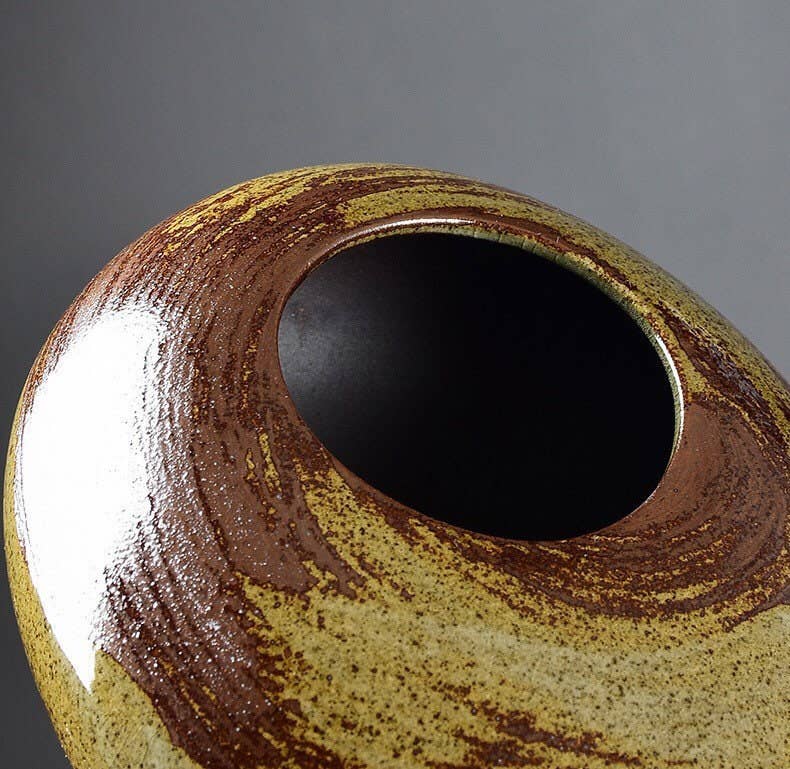 Gohobi （We cover U.S. import duties） – wholesale Vase – Gohobi Handmade Ikebana Round Vase7