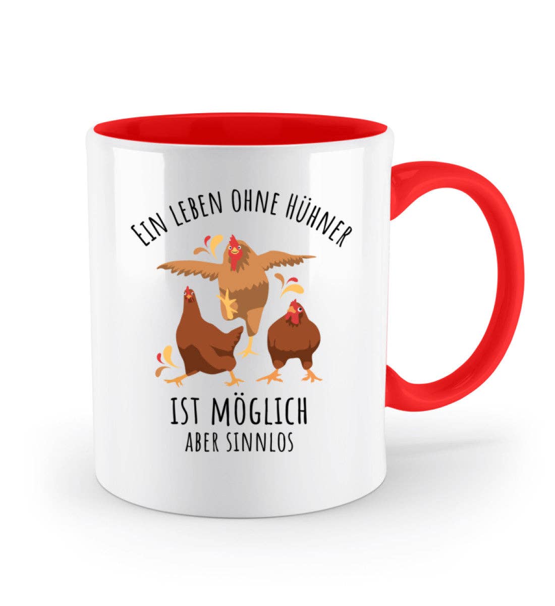 GARTENFAN - Wholesale Coffee Mug - A life without chickens is possible but pointless - cup1