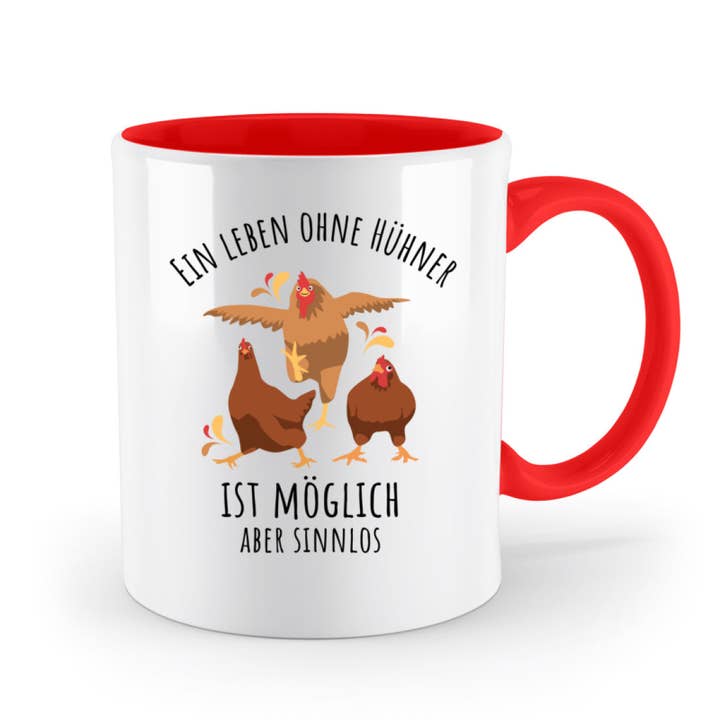 GARTENFAN - Wholesale Coffee Mug - A life without chickens is possible but pointless - cup1