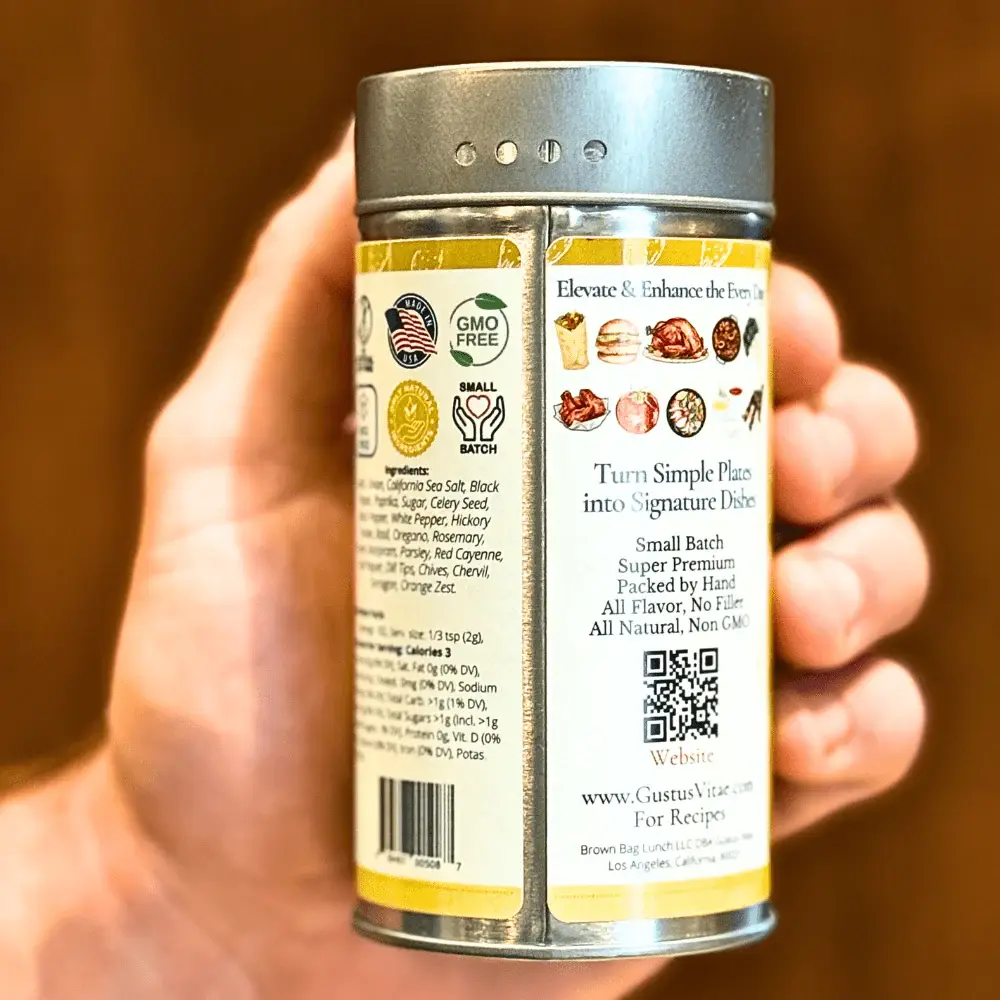 Gustus Vitae – wholesale Dried spice mix – Everything But The Chicken Seasoning3