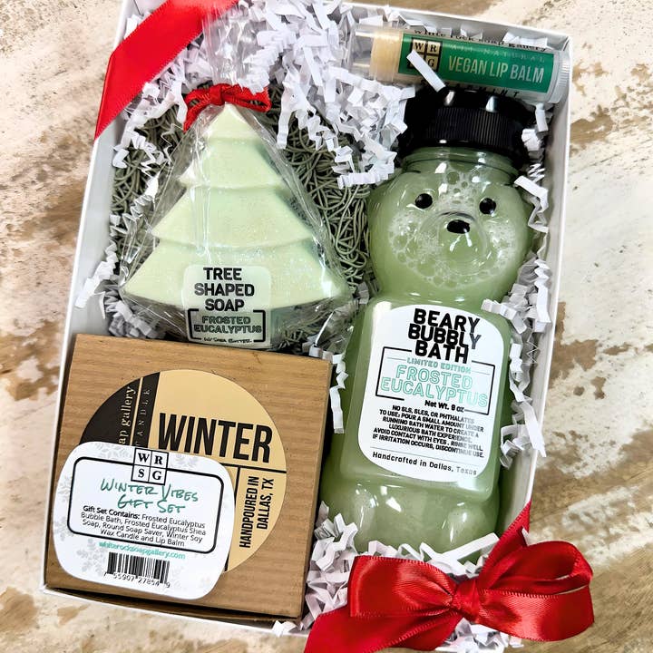 White Rock Soap Gallery - Vente Set de bain et corps - Coffret cadeau Winter Vibes0
